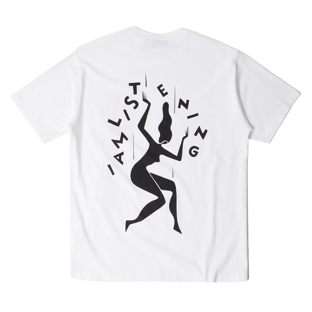 BY PARRA BY PARRA NOT LISTENING T-SHIRT // WHITE