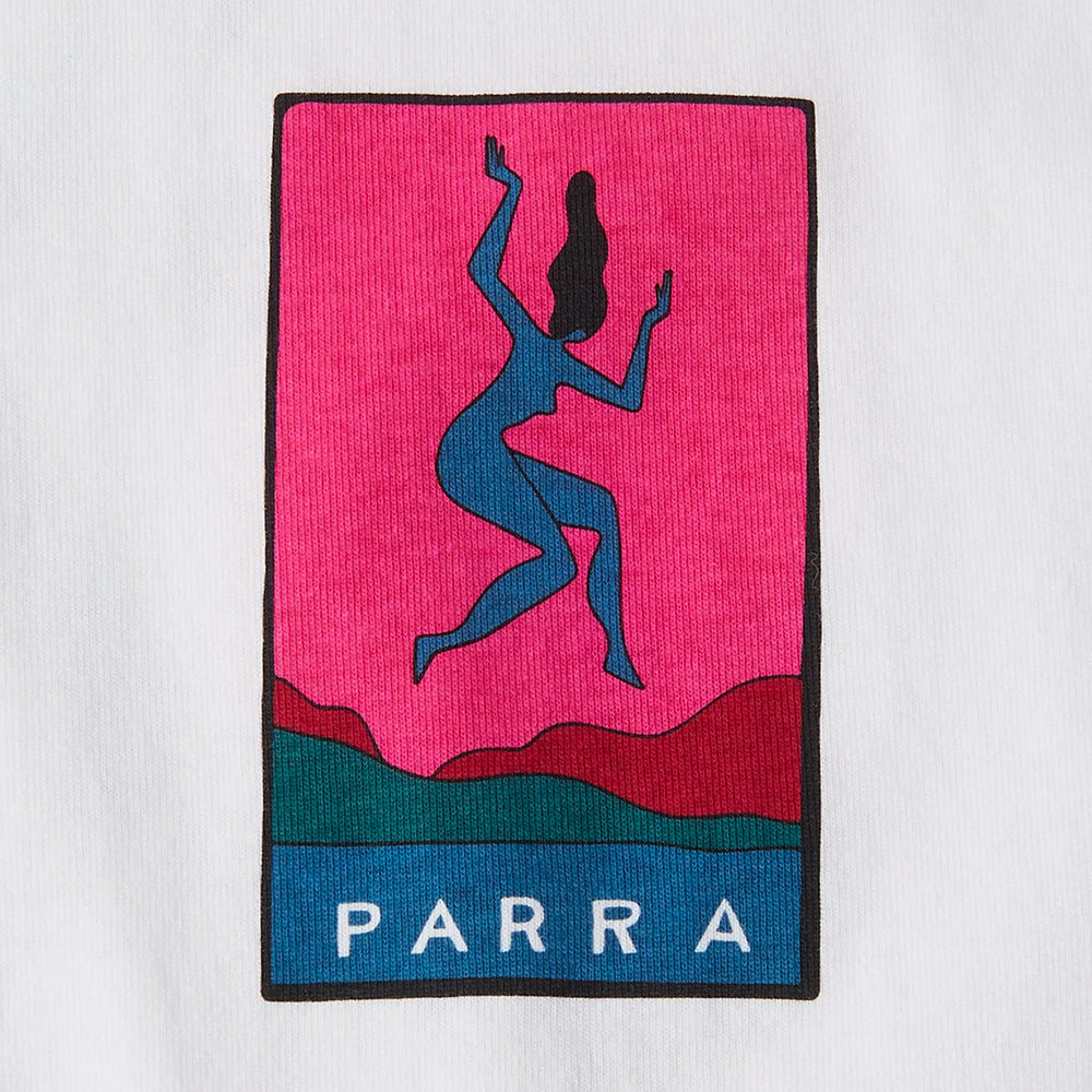 BY PARRA BY PARRA NOT LISTENING T-SHIRT // WHITE