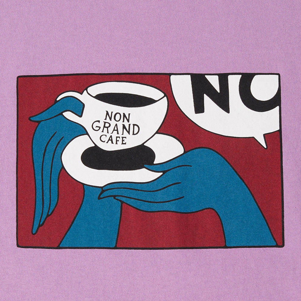BY PARRA BY PARRA NOT YOU T-SHIRT // PURPLE