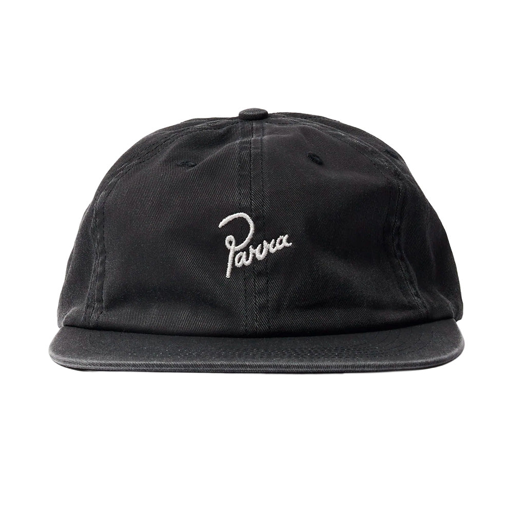 BY PARRA SIGNATURE 6 PANEL HAT // BLACK