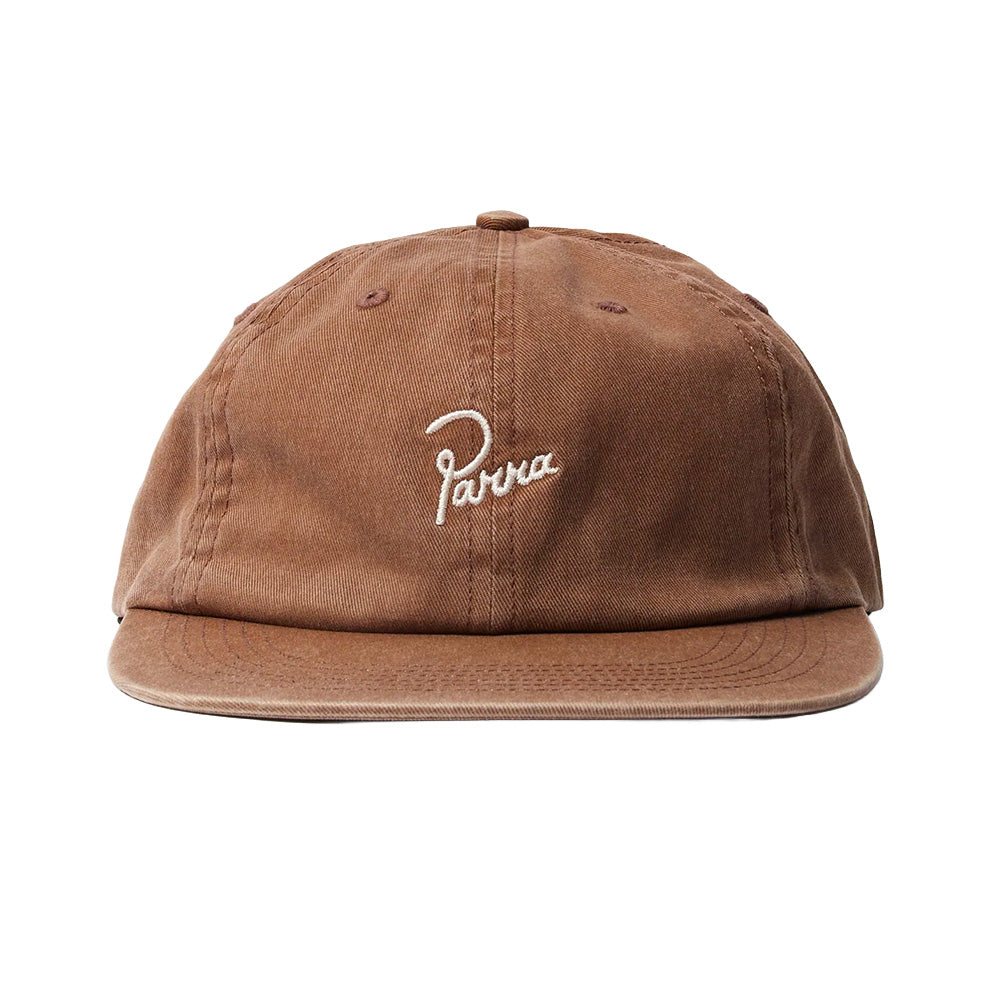 BY PARRA SIGNATURE 6 PANEL HAT // BROWN