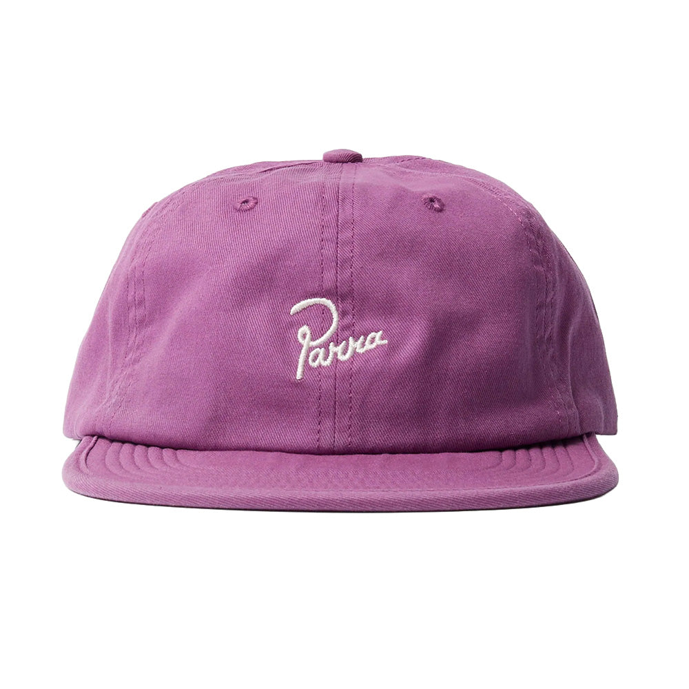 BY PARRA BY PARRA SIGNATURE 6 PANEL HAT // PURPLE
