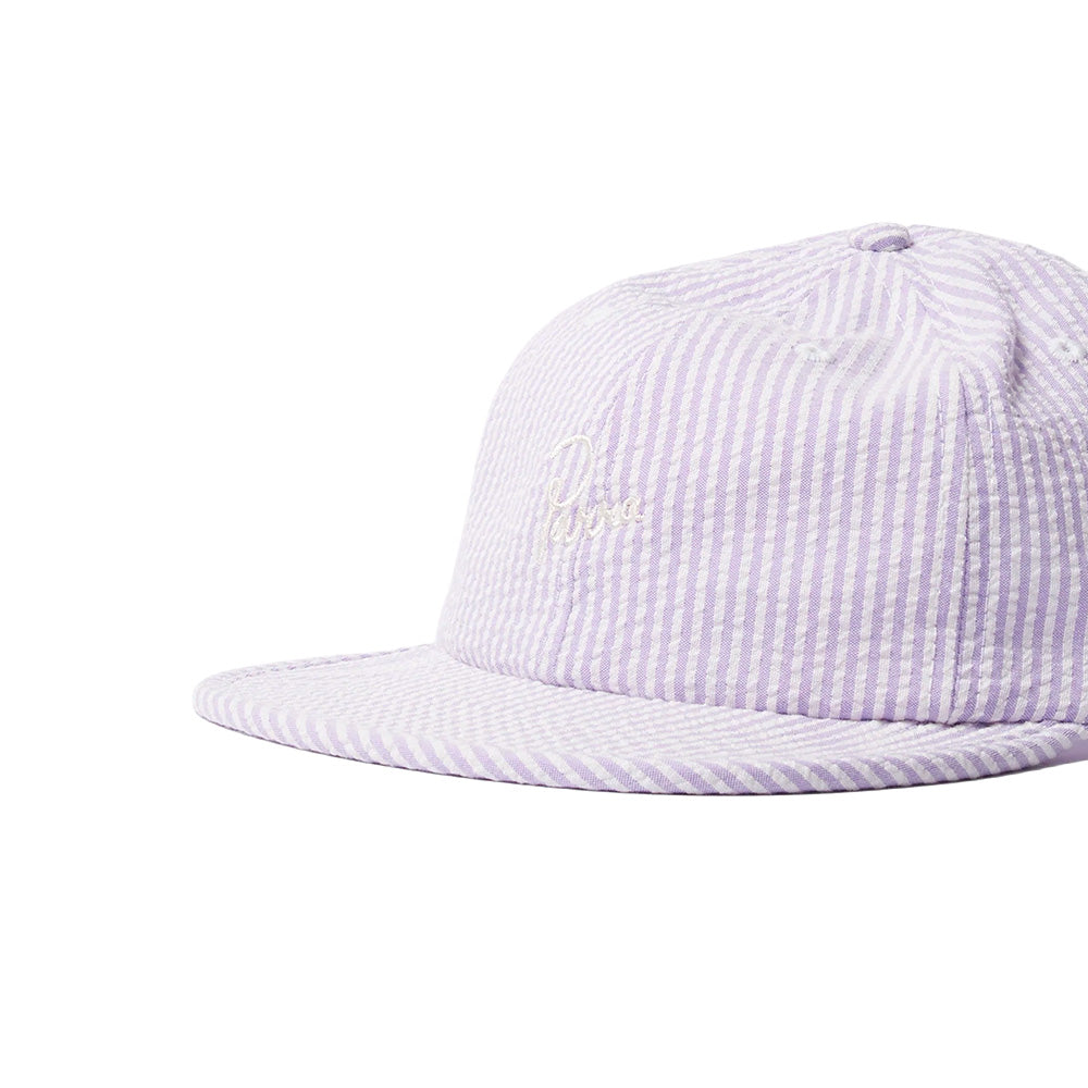 BY PARRA SIGNATURE 6 PANEL HAT // PURPLE