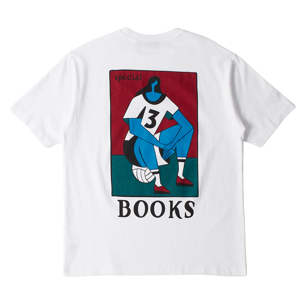 BY PARRA BY PARRA SPECIAL BOOKS T-SHIRT // WHITE