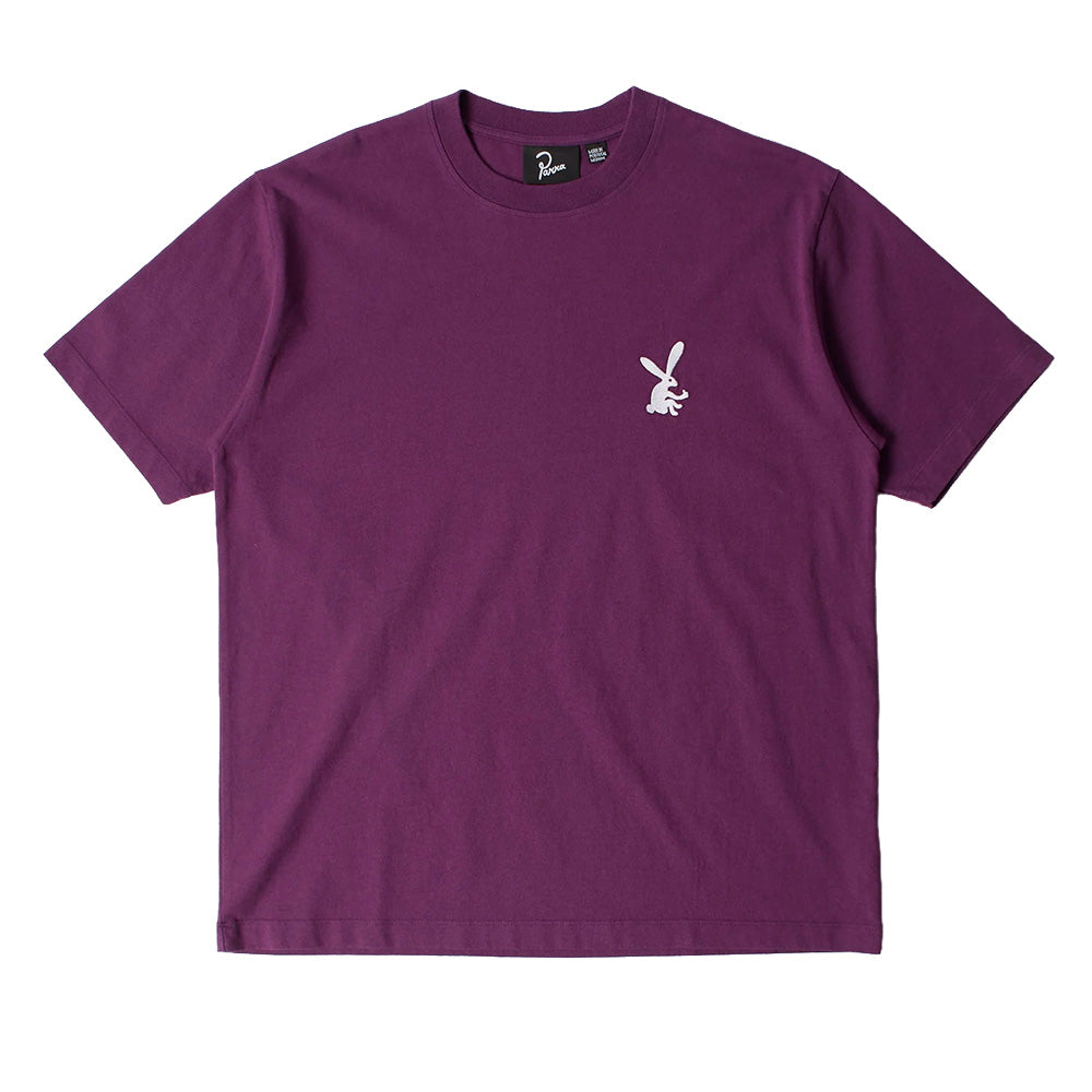 BY PARRA THUMBS UP T-SHIRT // PURPLE