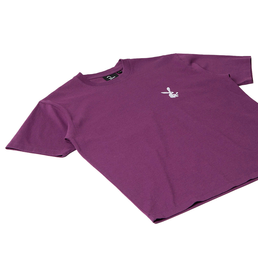 BY PARRA THUMBS UP T-SHIRT // PURPLE