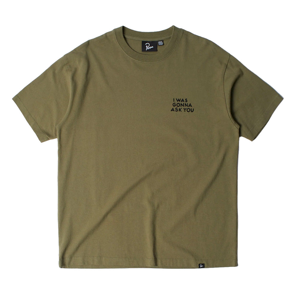 by parra waiting for you t shirt green
