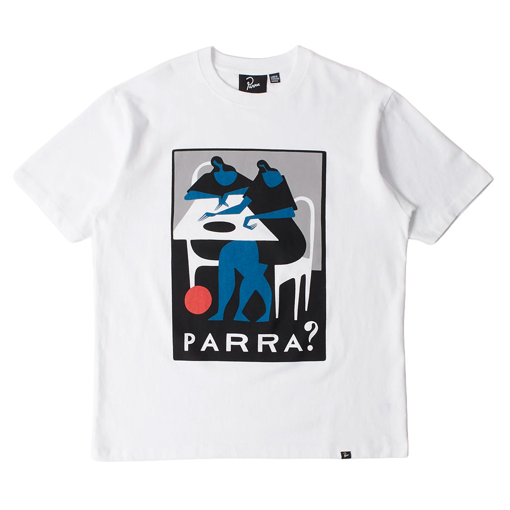 BY PARRA BY PARRA WHAT IS THIS T-SHIRT // WHITE