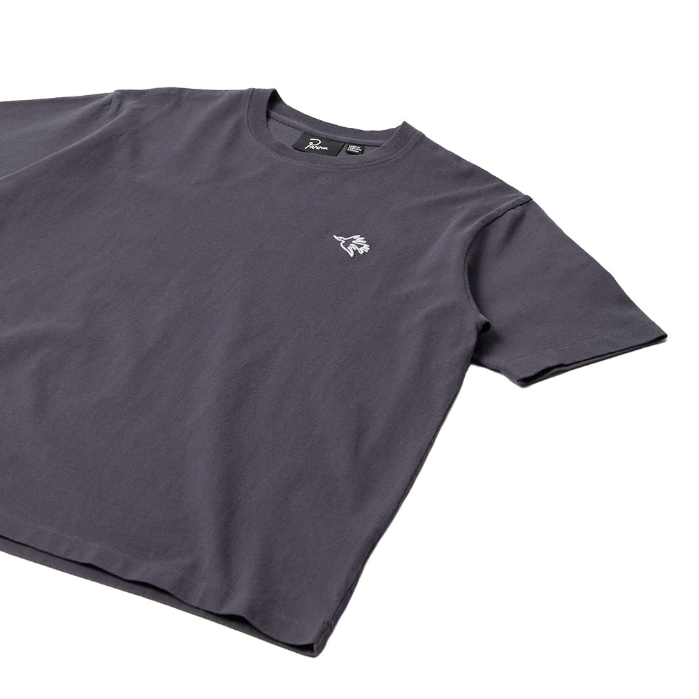BY PARRA BY PARRA YARN BIRD T-SHIRT // BLUE