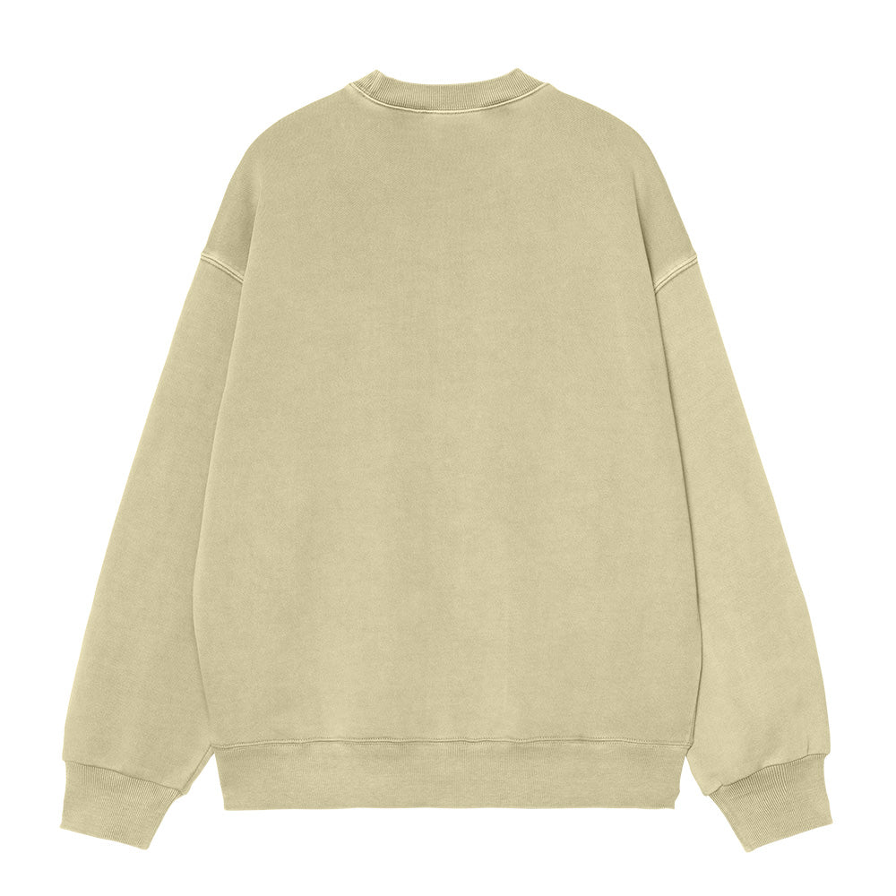 CARHARTT WIP CARHARTT WIP NELSON SWEAT // GENTLE GREEN (GARMENT DYED)