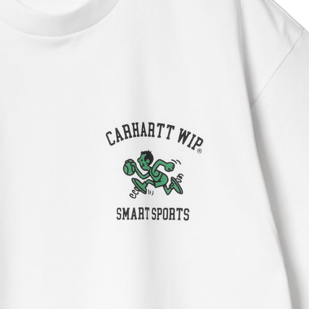 carhartt wip I033121 02 XX s s smart sports t shirt white