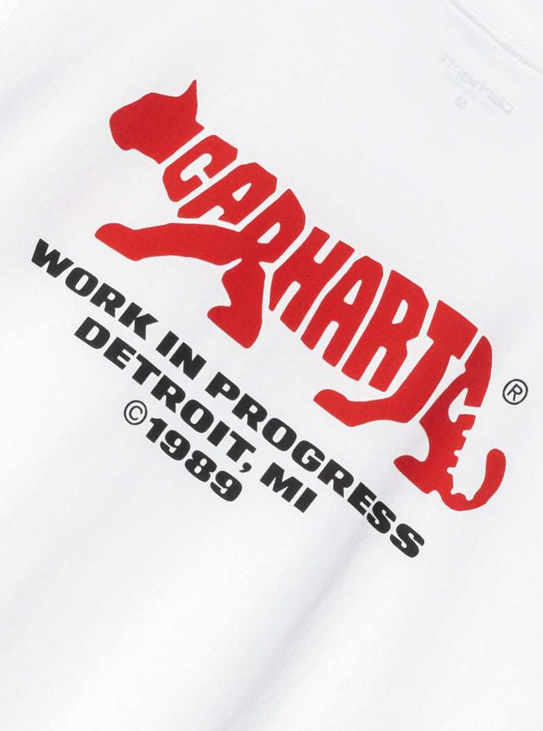 carhartt wip I033258 89 XX s s rocky t shirt white