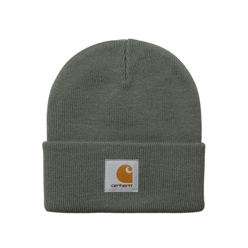 carhartt wip i017326 1nd xx short watch hat smoke green