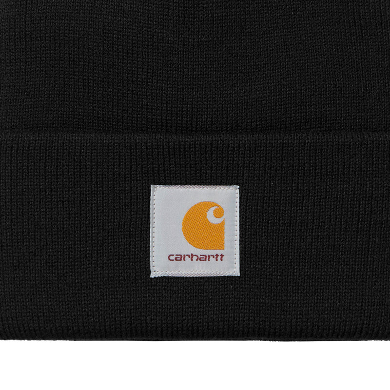carhartt wip i017326 89 xx short watch hat black