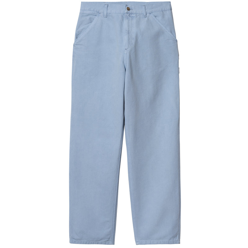carhartt wip i026463 1d5 fh single knee pant piscine faded l32