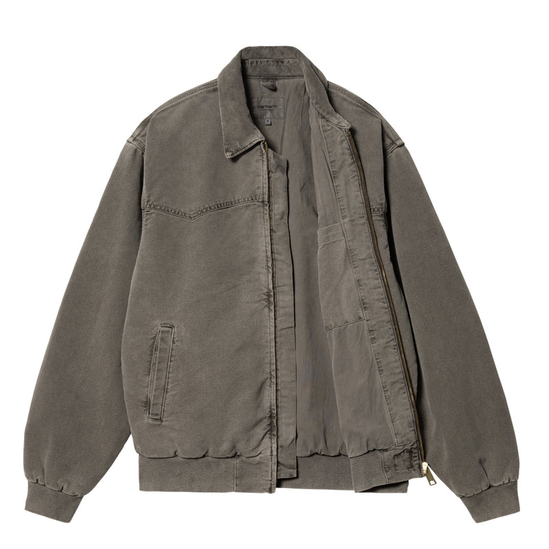 carhartt wip i030288 00e fh og santa fe jacket black black faded