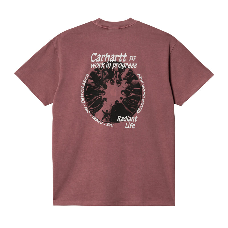 carhartt wip i032153 1n4 pg ss radiant t shirt punch pigment garment dyed