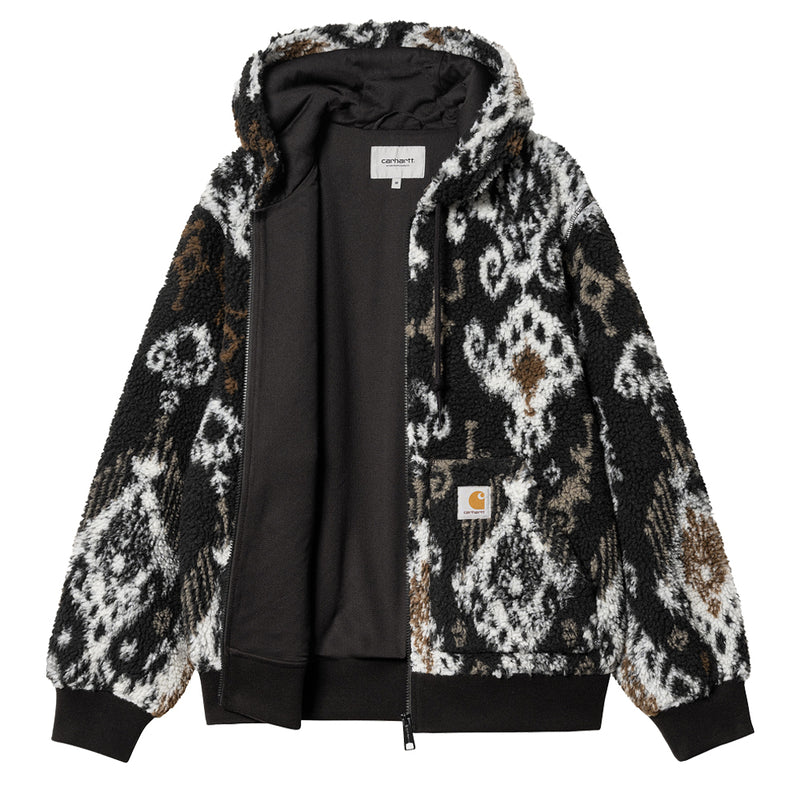 carhartt wip i032301 1sz xx og active liner baru jacquard black