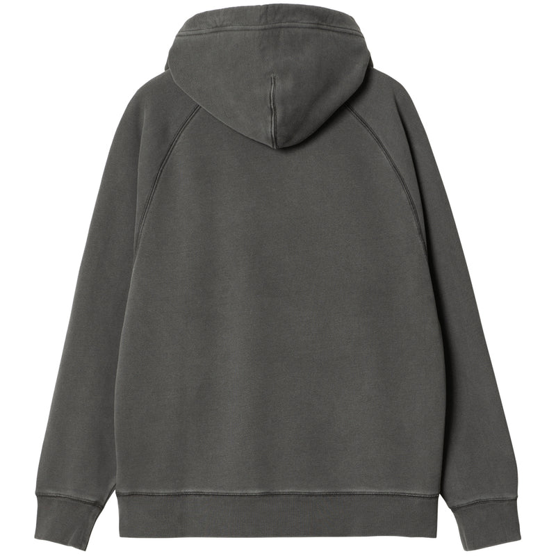 CARHARTT WIP HOODED TAOS SWEAT // FLINT (GARMENT DYED)