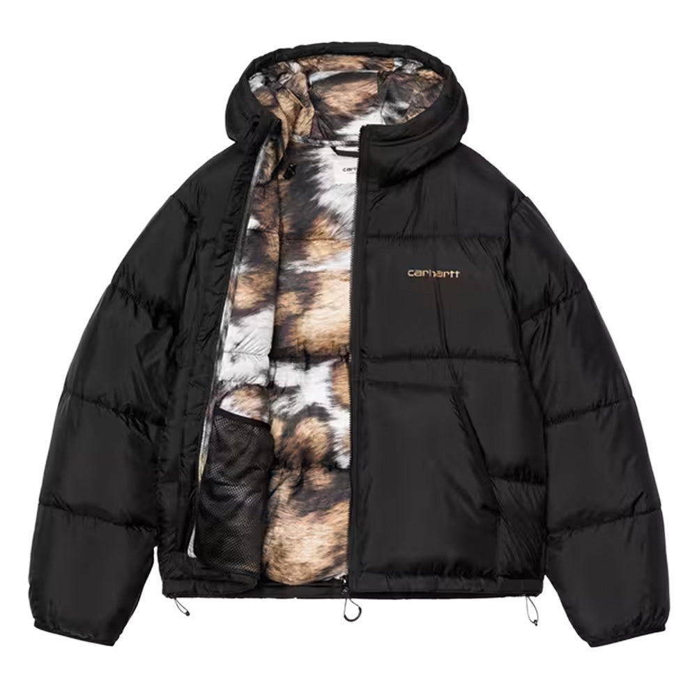 CARHARTT WIP W'TORONTO JACKET // BLACK / WILD DOG PRINT. – Collateral
