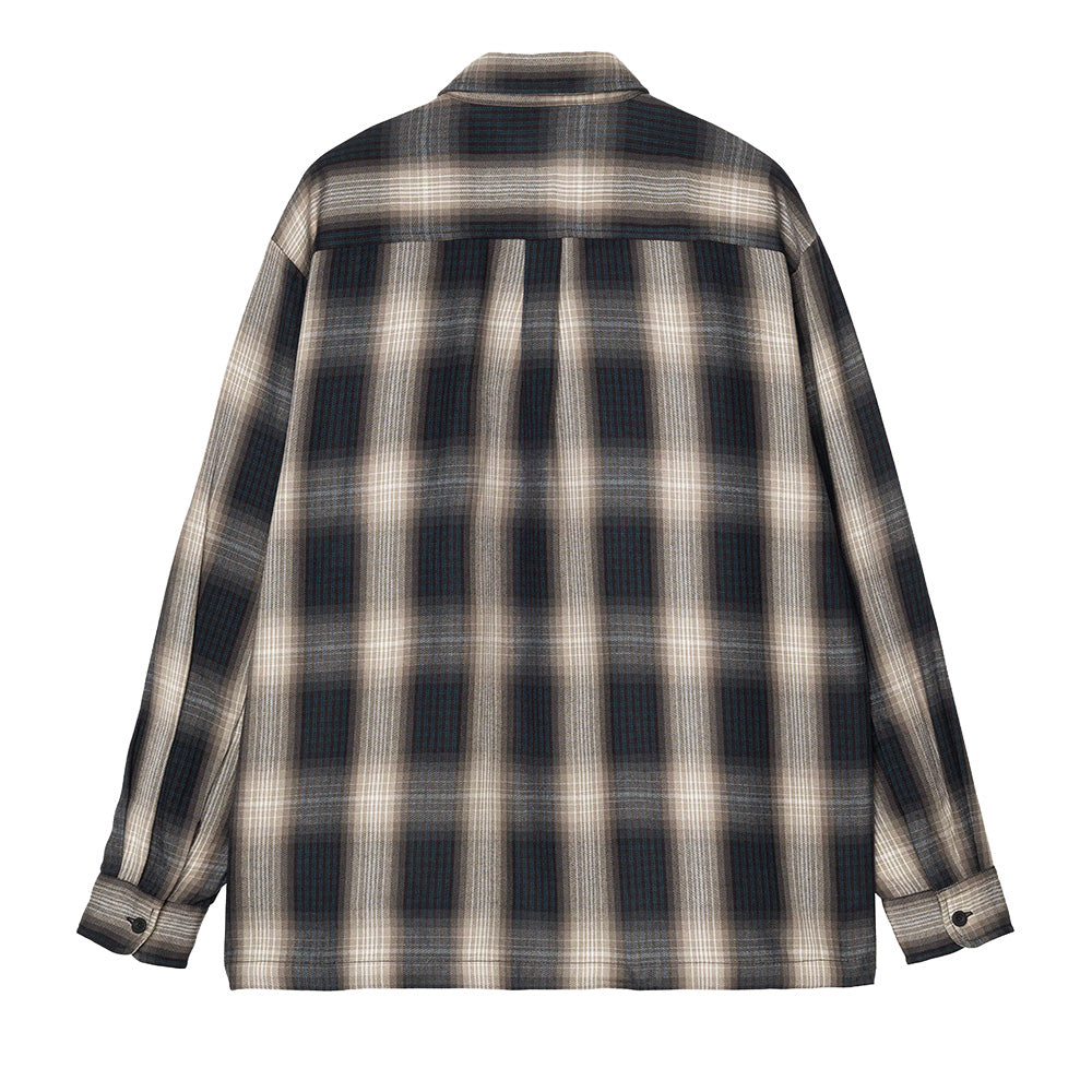 carhartt wip i035954 ls harlin shirt harlin checkjupiter