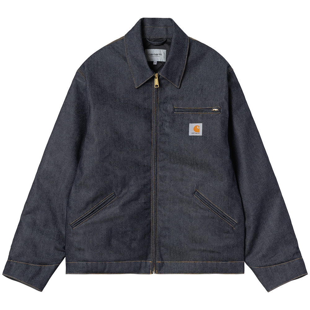carhartt wip i036259 og detroit jacket blue rigid