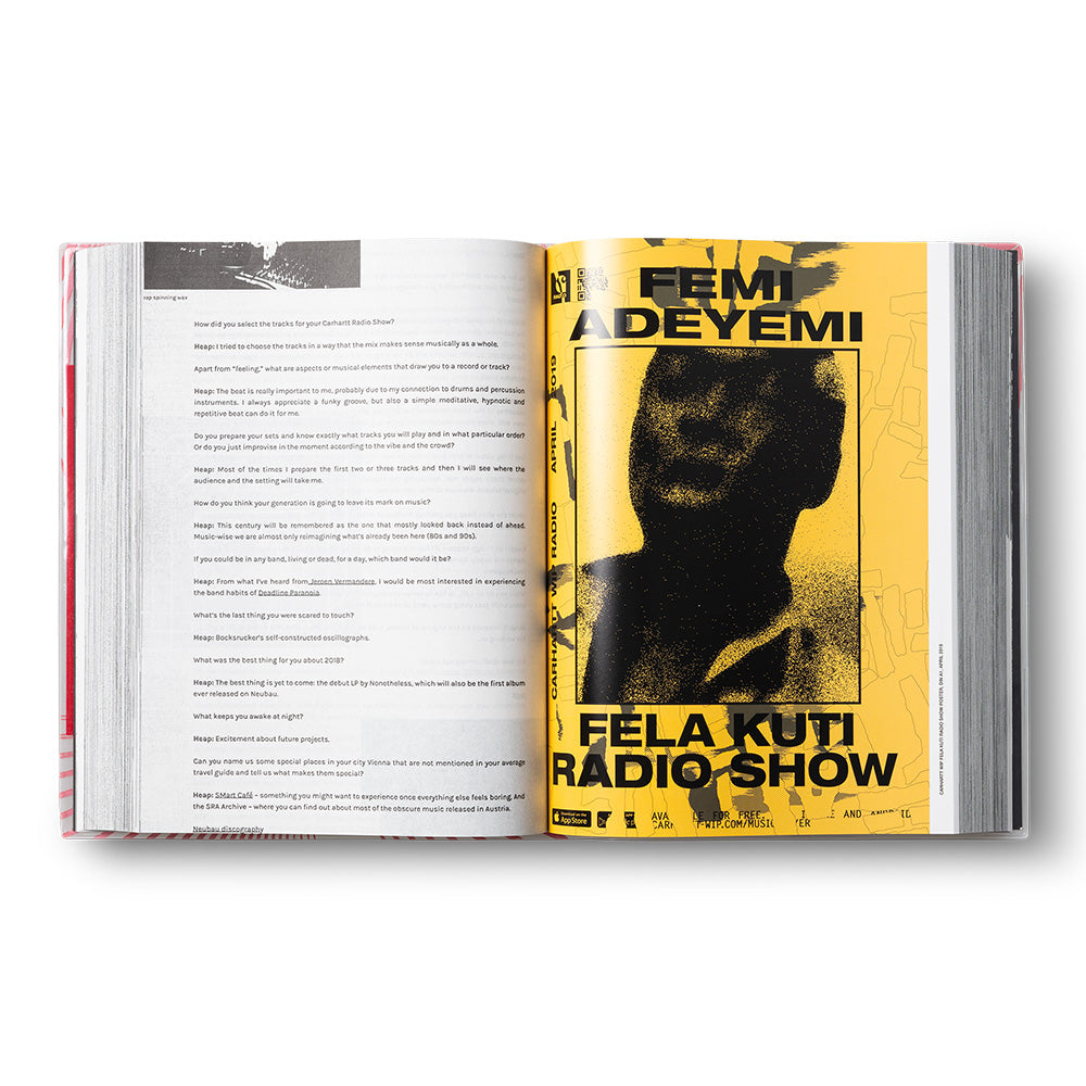CARHARTT WIP AUDIO ARCHIVES WIP BOOK – Collateral