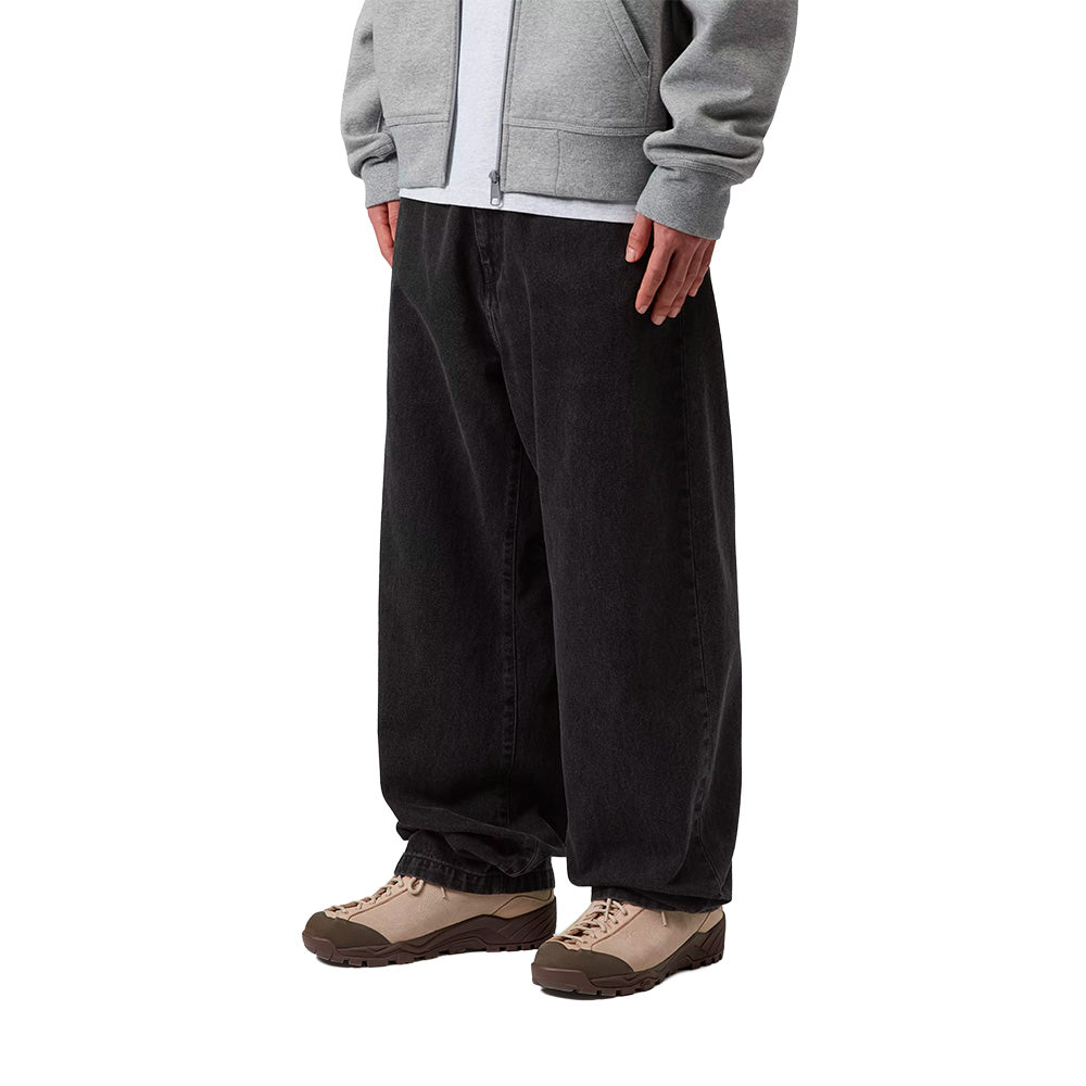 carhartt wip landon pant black stone washed no length