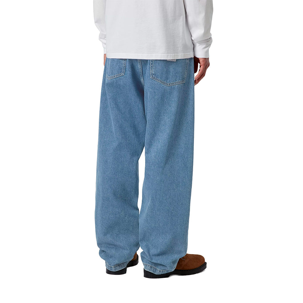 carhartt wip landon pant blue heavy stone wash no length