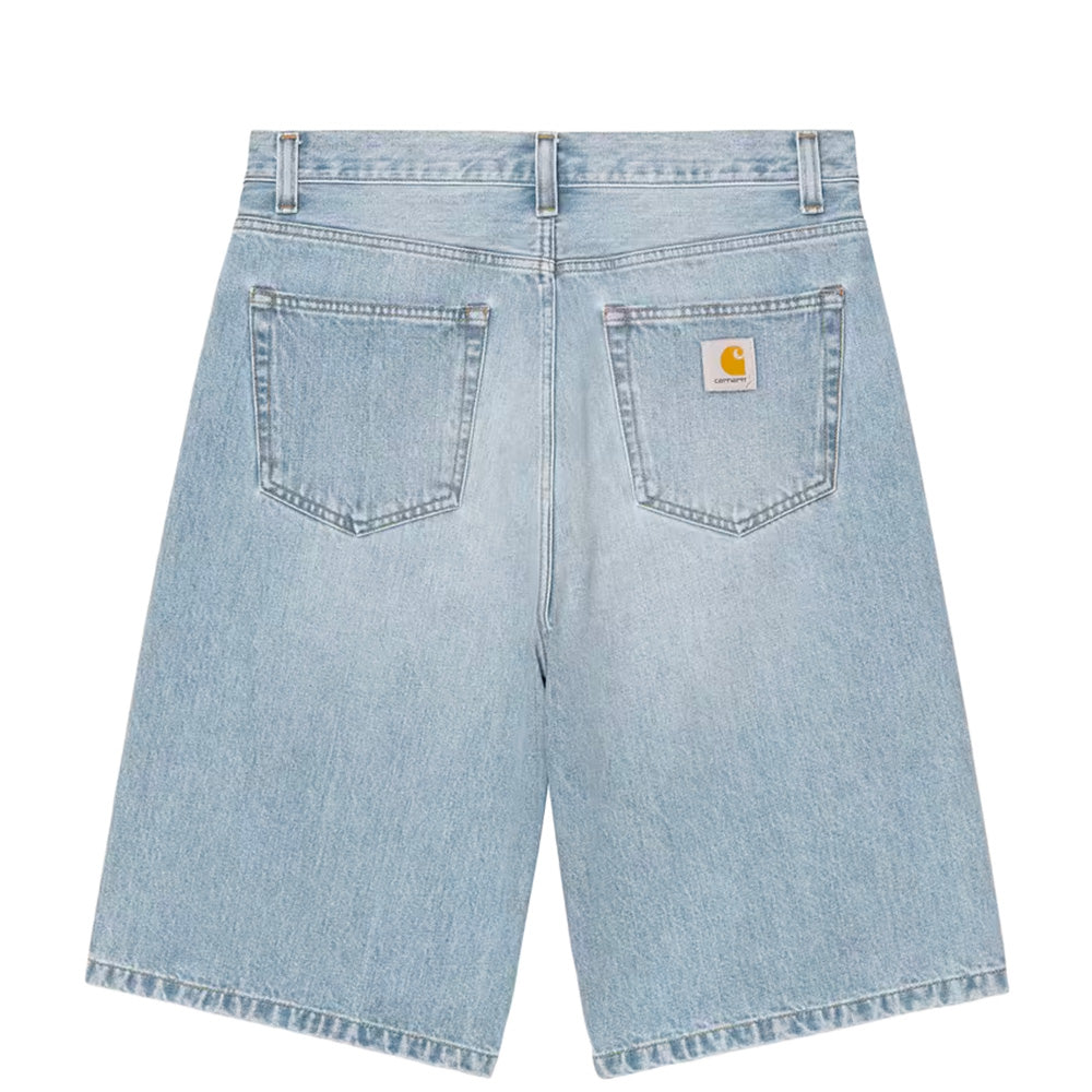 CARHARTT WIP CARHARTT WIP LANGDON SHORT // BLUE HEAVY WORN BLEACHED
