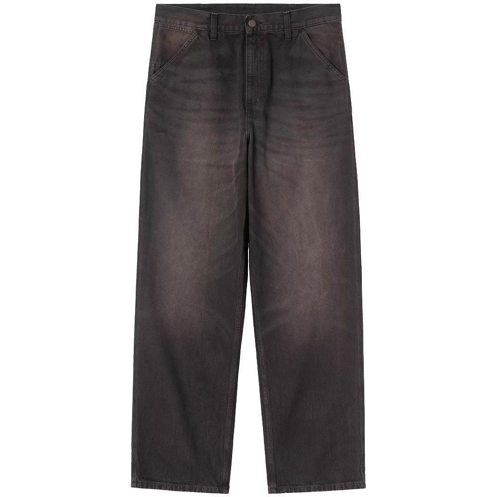carhartt wip simple pant black tobacco used wash l32