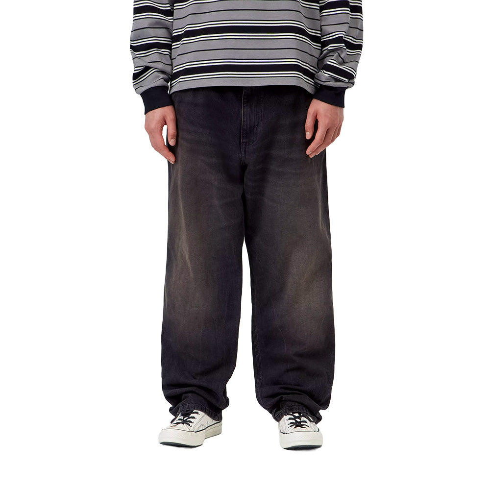 carhartt wip simple pant black tobacco used wash l32