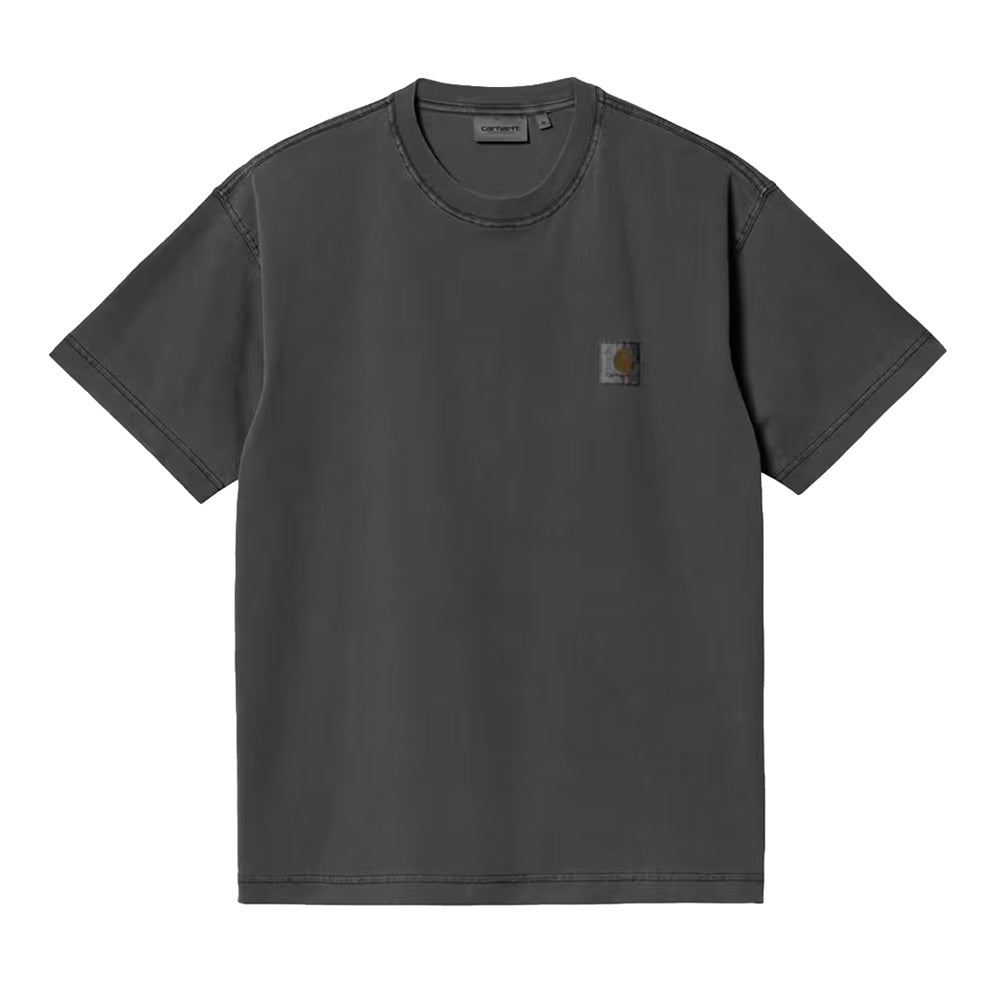 CARHARTT WIP CARHARTT WIP S/S NELSON T-SHIRT // BLACK (GARMENT DYED)