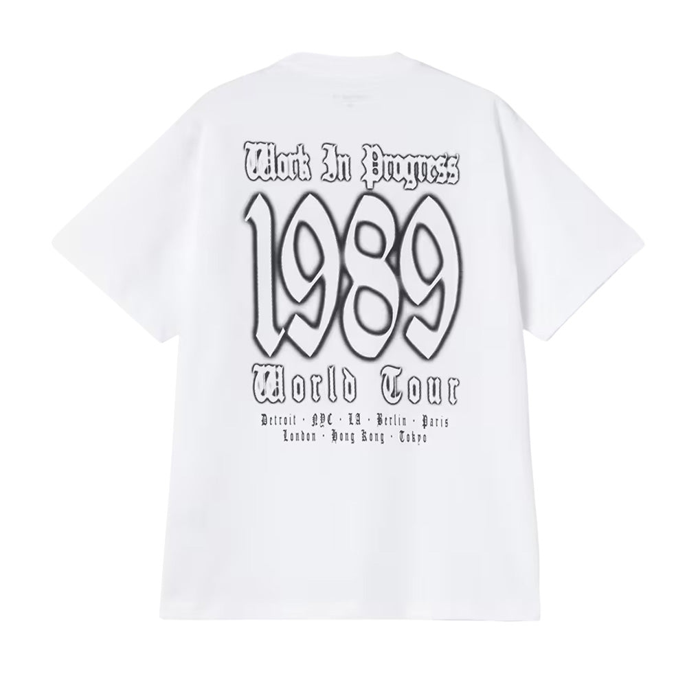 CARHARTT WIP CARHARTT WIP S/S WORLD TOUR T-SHIRT // WHITE
