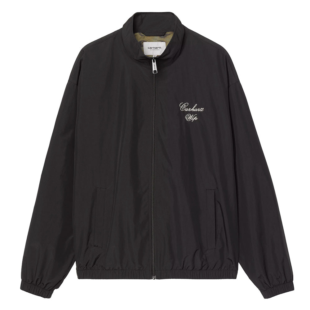 carhartt wip travon jacket black wax