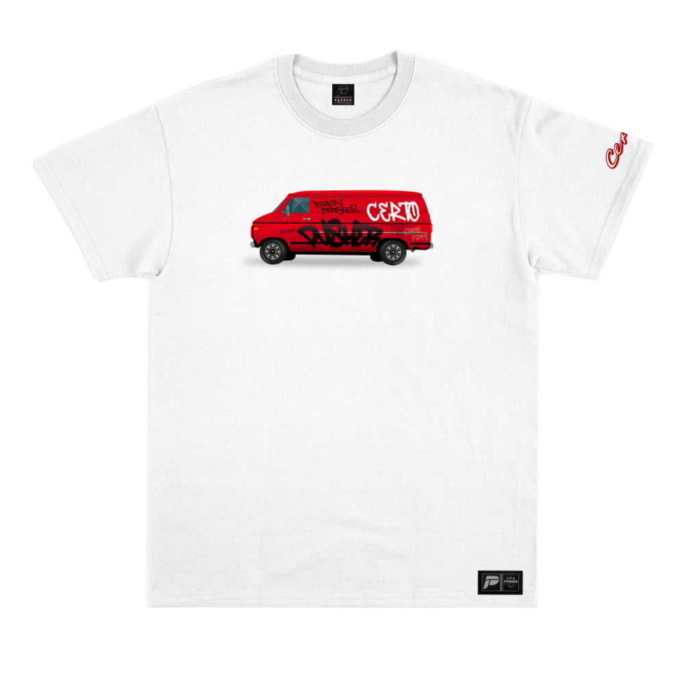 certo cptw certo x pusher t shirt white