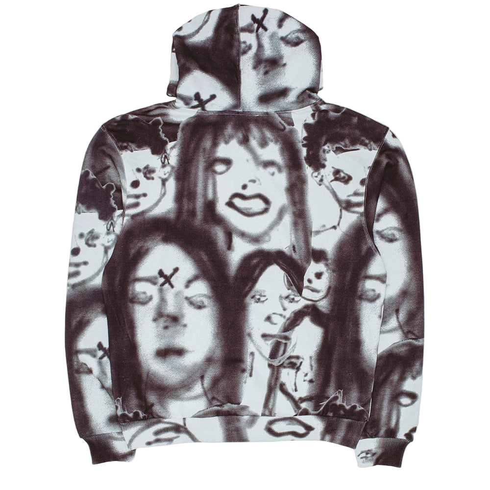 fucking awesome dill faces aop hoodie aop