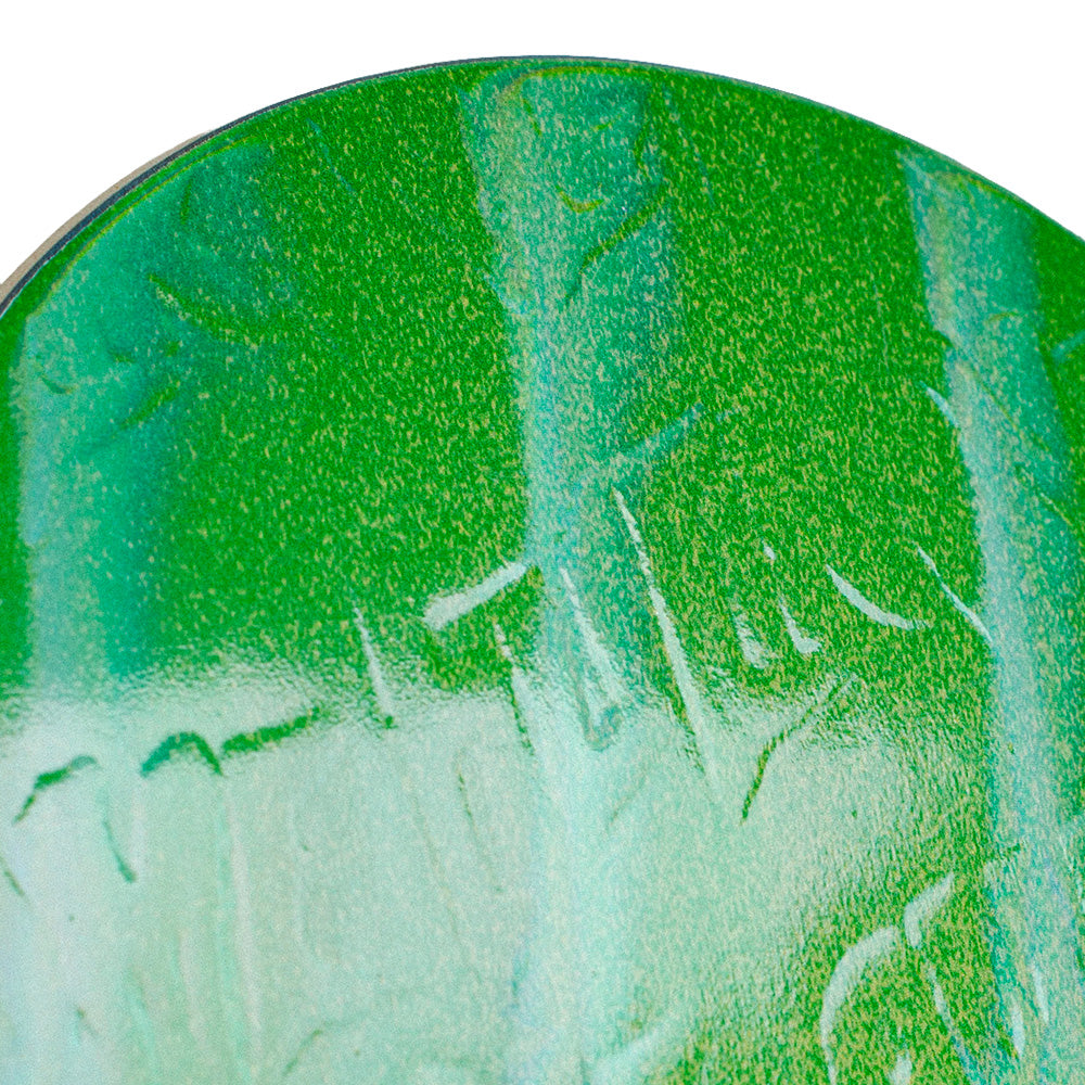 FUCKING AWESOME NEON GREEN STAMP EMBOSSED DECK // 8.25"