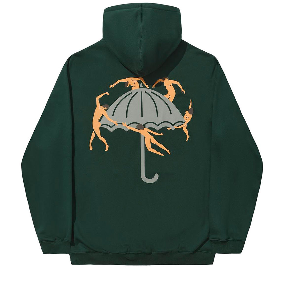 hélas a05s3d1swthdy02 dancing hoodie forest green