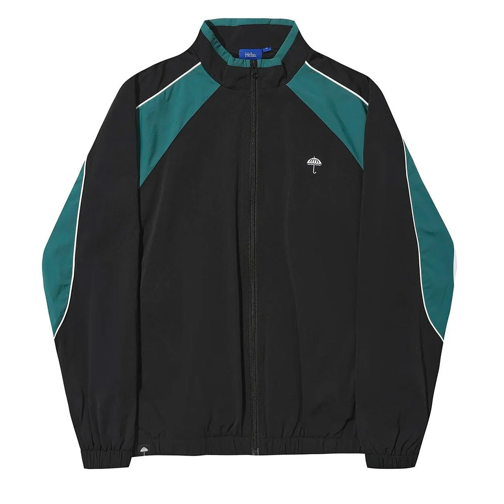 hélas a05s4d1pnttrk01 ready tracksuit jacket blackgreenwhite