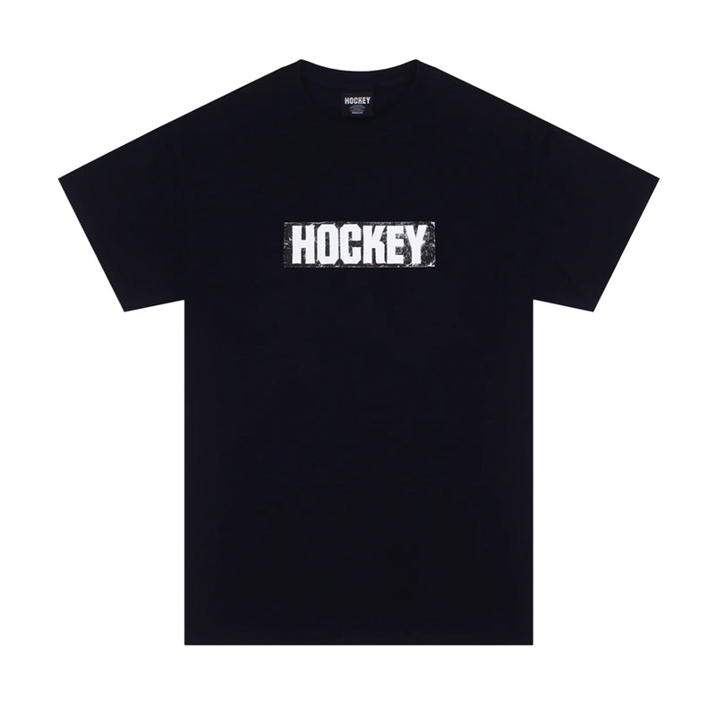 hockey pn6092 sticker logo tee black