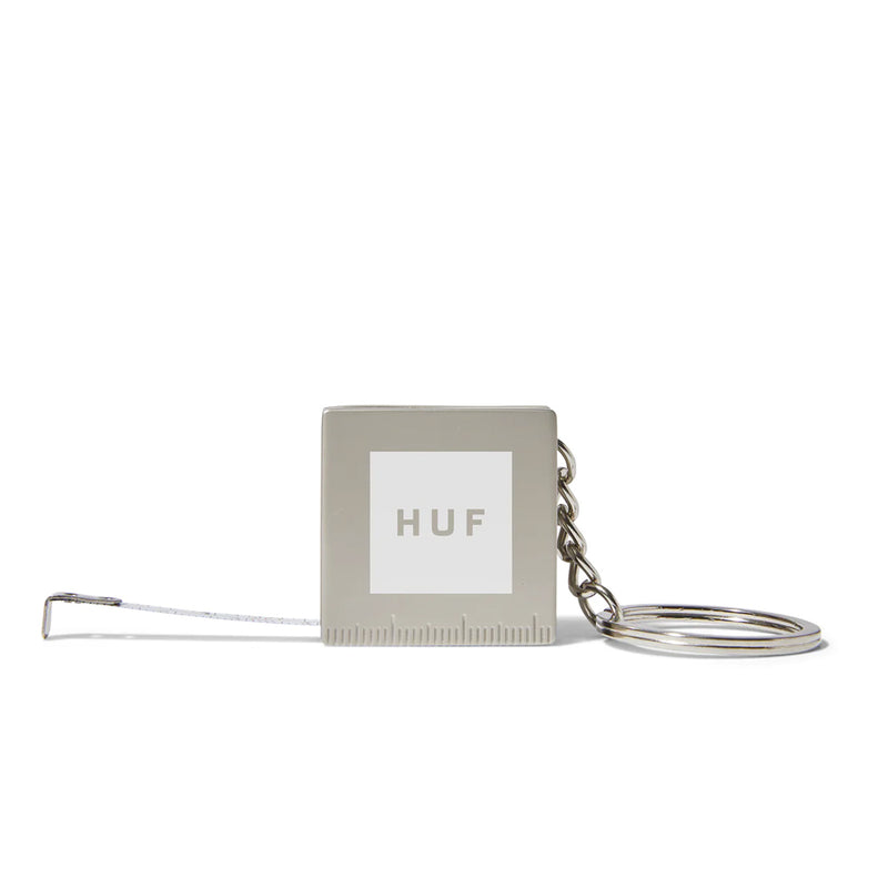 huf ac00809 tape measure keychain silver