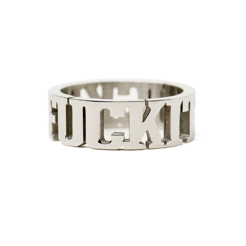 huf ac00865 fuck it ring silver
