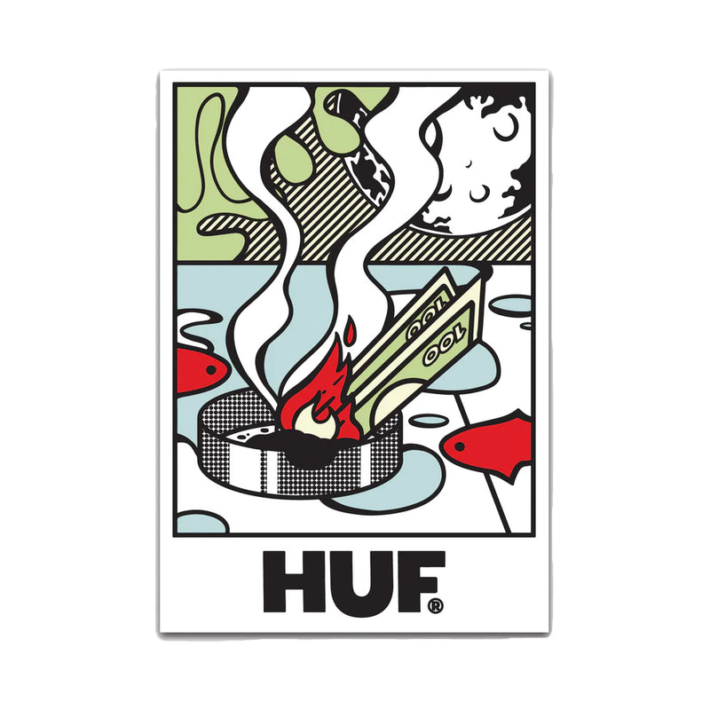 huf ac00872 burning away sticker multi