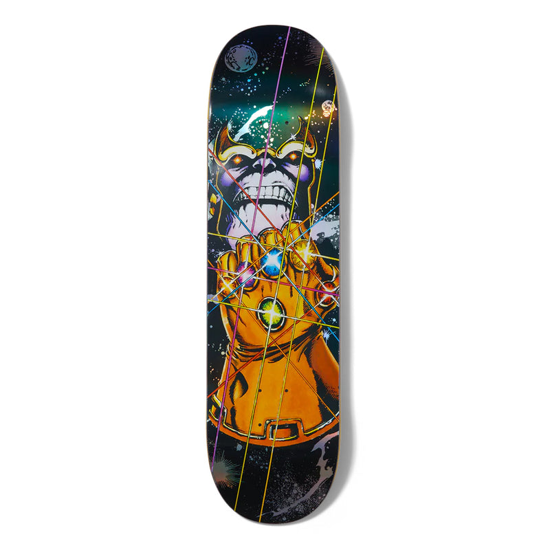 huf ac00935 huf x avengers oh snap skateboard deck 8.25"