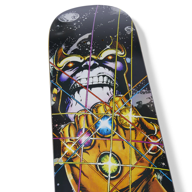 huf ac00935 huf x avengers oh snap skateboard deck 8.25"