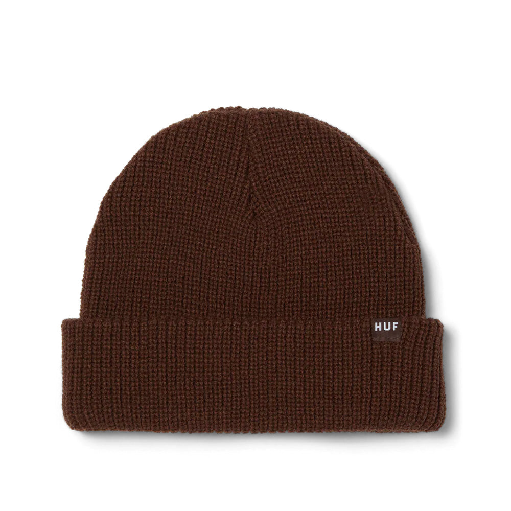 huf bn00179 huf usual cuff beanie chocolate