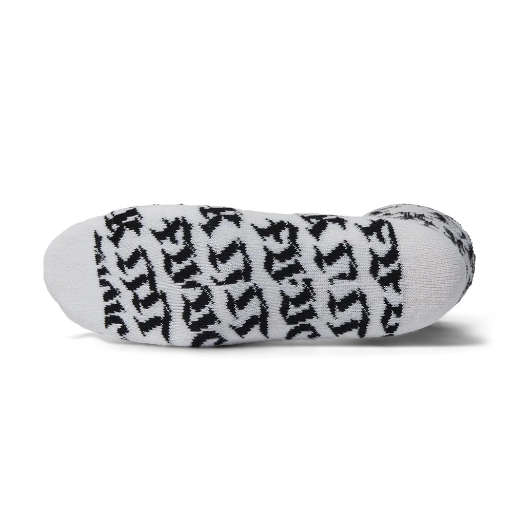 HUF HUF FUCK IT OLD STYLE CREW SOCK // WHITE