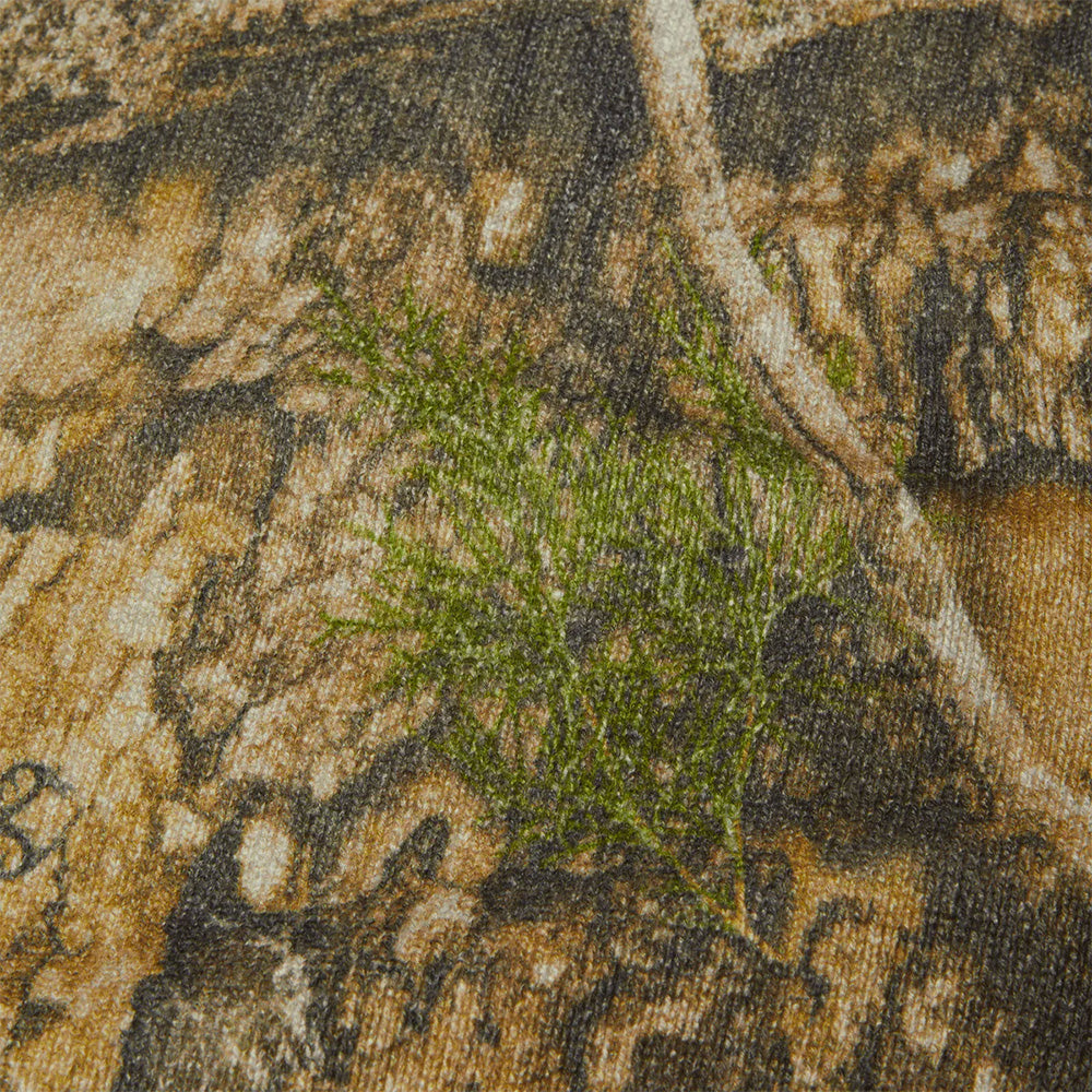 huf kn00562 realtree crewneck sweater realtree