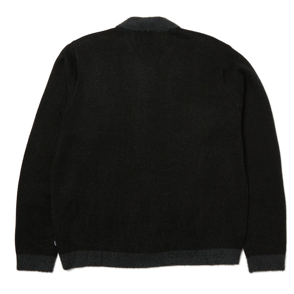 huf kn00571 patterson sweater black
